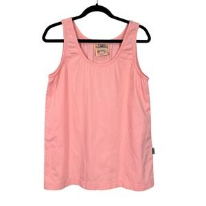 BIS Gene Ewing Wrinkled Rich Denim Tank Top Pink Shorts Set Size M 80's 90's